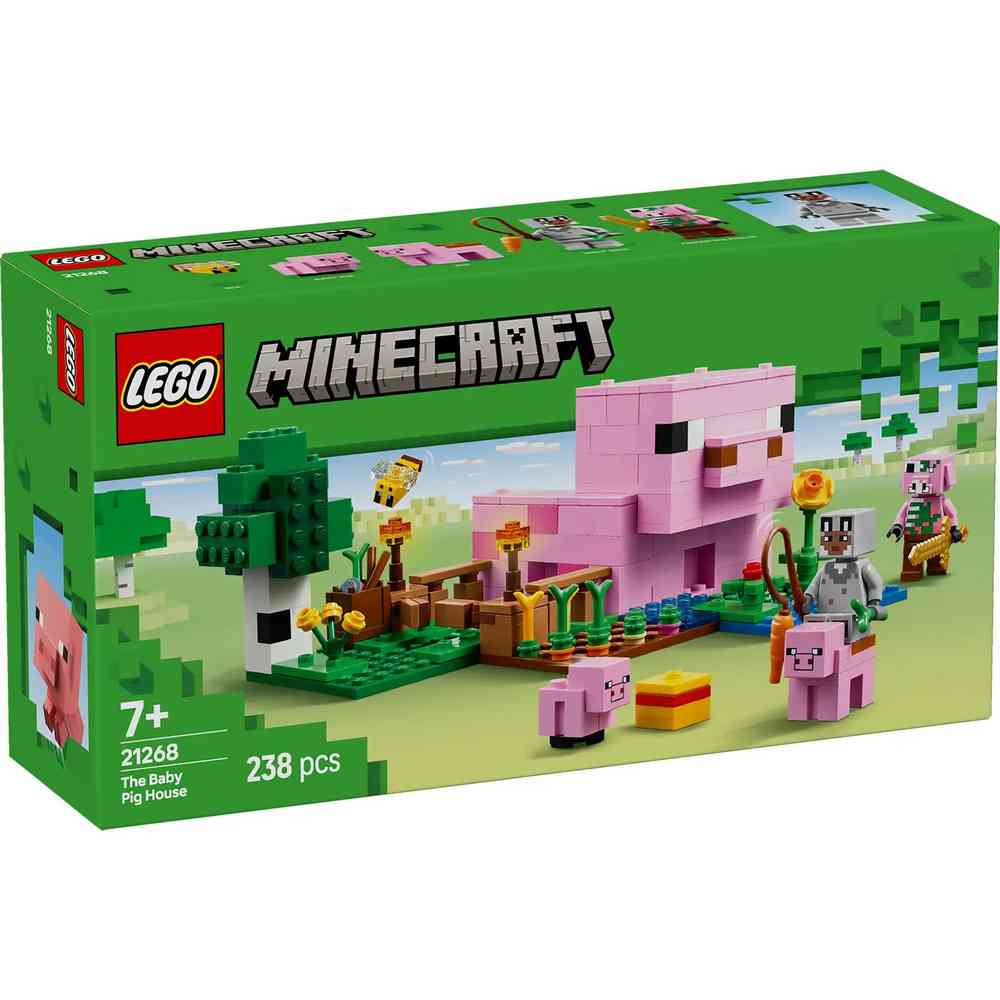 LEGO MINECRAFT THE BABY PIG HOUSE 