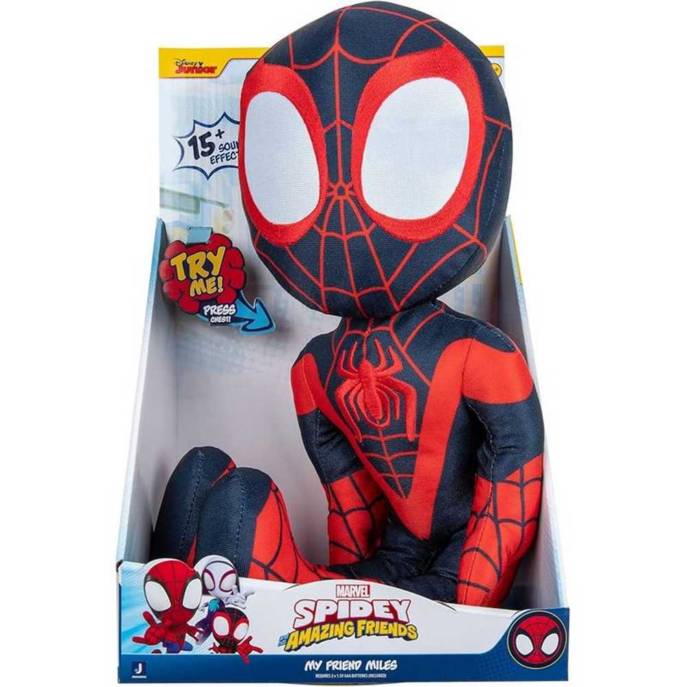 SNF: SPIDEY AND AMAZING FRIENDS - 40CM PLIS SA ZVUKOM - SPIN 