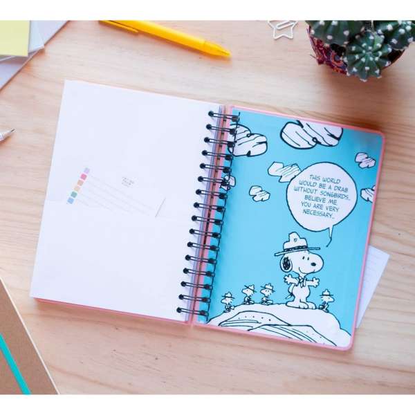 SNOOPY NOTES SA SPIRALOM A5 JOURNAL 