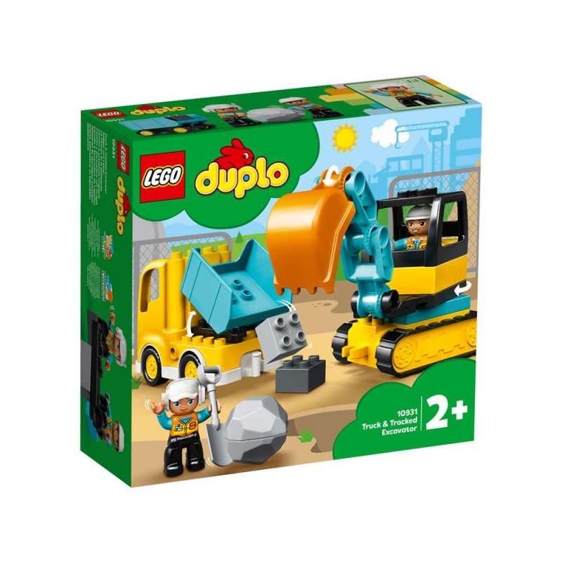 LEGO DUPLO KAMION I BAGER GUSJENICAR | Dexy Co Kids